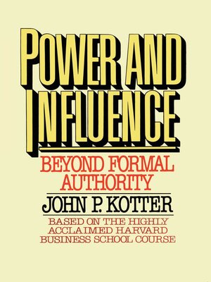cover image of Power and Influence